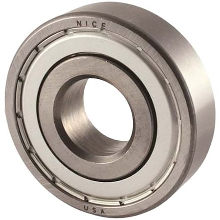 Nice Ball Bearing Single Row Ball Bearing; 3/8 in. Bore; 7/8 in. Outside Diameter; 9/32 in. Outer Race width 1604DSTNTG18